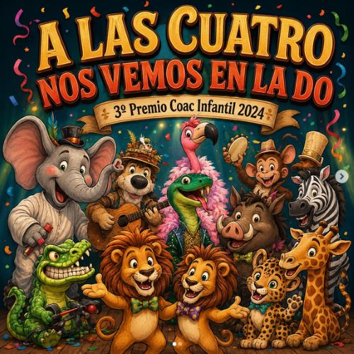Chirigota Infantil 'A las cuatro nos vemos en la dos'