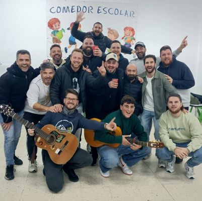 Componentes de la Chirigota El que pueda que empate