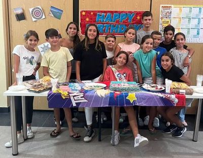 Componentes de la Chirigota Infantil Los que en remojo se mueven los martes y los jueves