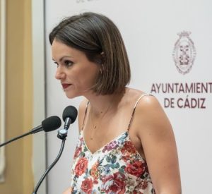 Beatriz Gandullo, concejala Delegada de Fiestas Excmo. Ayuntamiento de Cádiz.