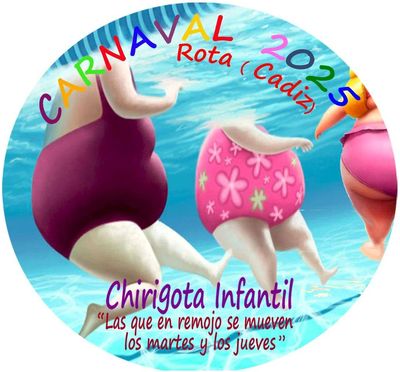 Chirigota Infantil Las que en remojo se mueven, los martes y los jueves