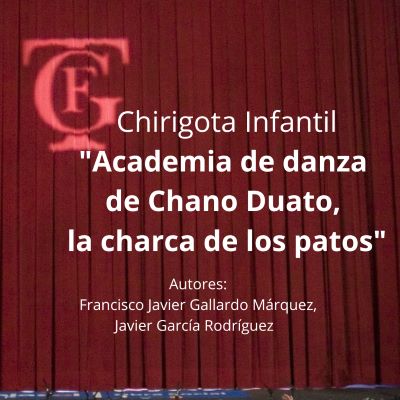 Chirigota Infantil 'Academia de danza Chano Duato...'