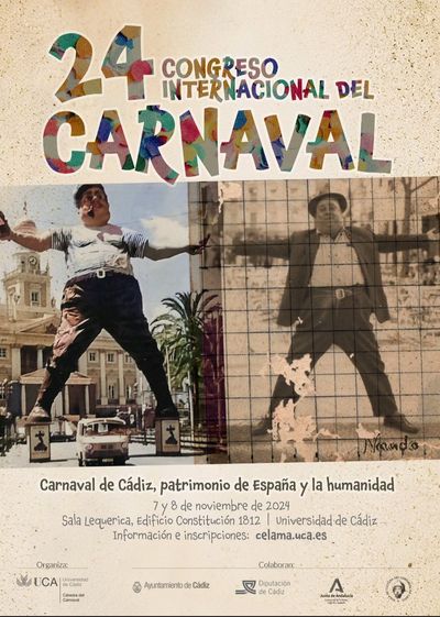 Cartel24Congreso400 XXIV Congreso Internacional de Carnaval