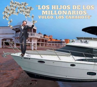 Chirigota Los hijos de los millonarios. Vulgo, los carahote.
