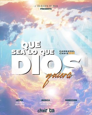 Chirigota Que sea lo que Dios quiera
