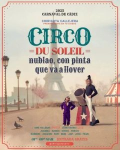 Chirigota Callejera Circo nublao, con pinta que va a llover