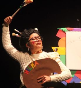 Romancero Hilma Af Klint... en el Teatro del Títere Tía Norica