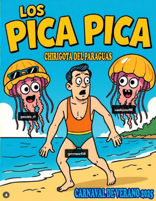 Chirigota Callejera de verano 'Los pica pica'