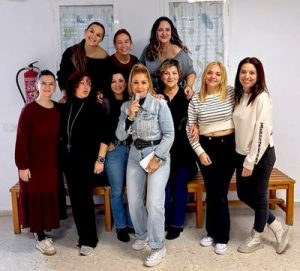 Componentes de la Chirigota Callejera Las Narcisas