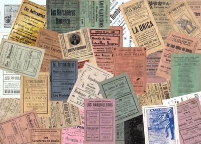 Libretos de Carnaval de Cádiz