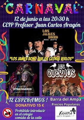 Tarde de Carnaval en el CEIP Juan Carlos Aragón