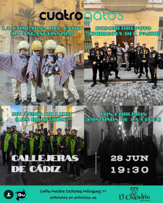 0620Sevilla Carnaval Callejero en Cuatro Gatos