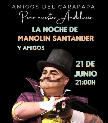 0621Cara Manolin Santander en la Peña Nuestra Andalucía