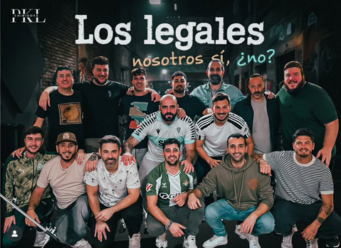 Componentes de la chirigota 'Los legales. Nosotros sí, ¿No?'