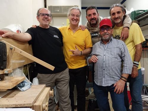 Componentes del cuarteto 'El despertar de la fuerza...'