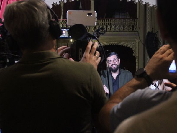 Manu Sánchez feliz con su nombramiento como pregonero del Carnaval 2026