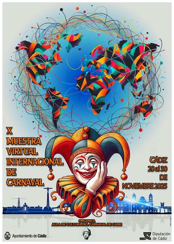 ¡La X Muestra Virtual Internacional de Carnaval de Cádiz 2025 se Celebra del 20 al 30 de Noviembre!