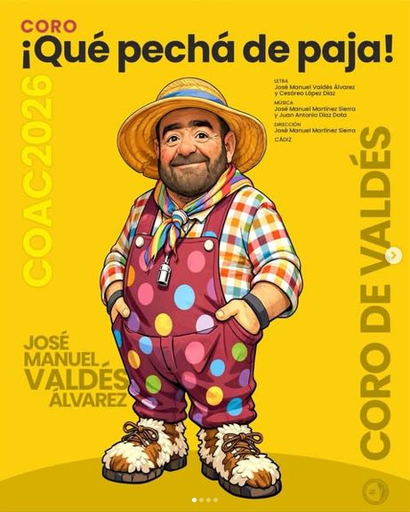 Coro '¡Que pechá de paja!'