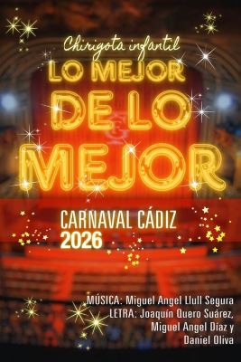 Chirigota infantil 'Lo mejor de lo mejor'