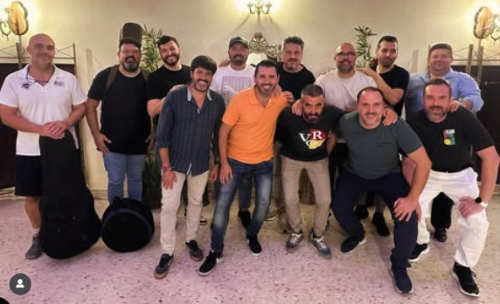 Componentes de la chirigota 'La comunidad autónoma'