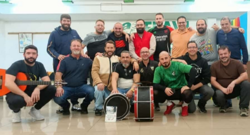 Componentes de la chirigota 'Tu cara me suena'