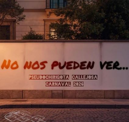 Chirigota Callejera 'No nos pueden ver'