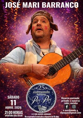 José Mari Barranco en el Pay-pay