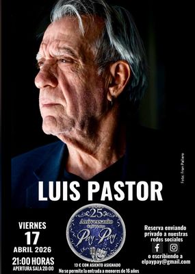 Luis Pastor en el Pay-pay
