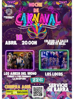 Noche de Carnaval en Puerto Real