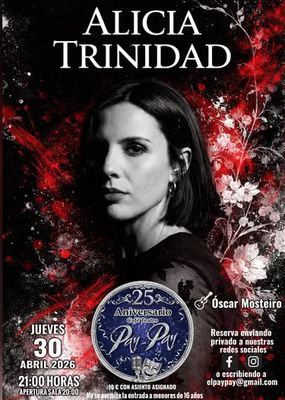 Alicia Trinidad en el Pay-pay