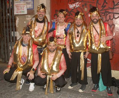 Chirigota Callejera 'Los contorsionistas se la dan de artistas'