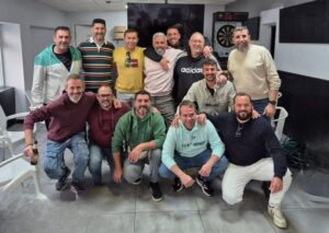 Componentes de la chirigota 'Los carajotes'