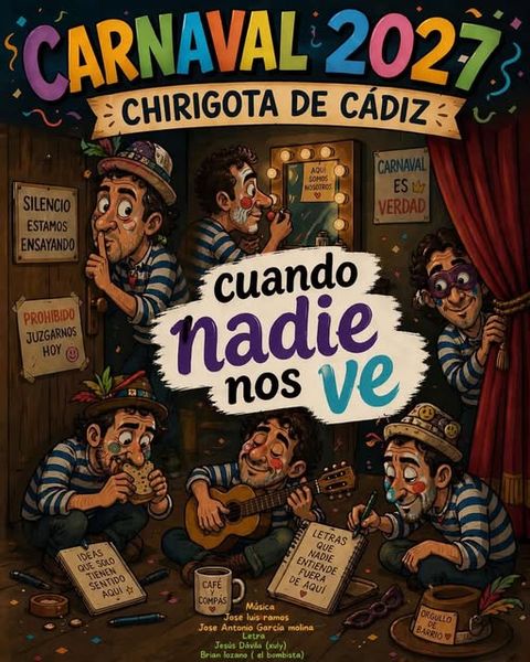 Chirigota 'Cuando nadie nos ve'