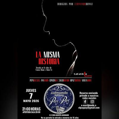 'La misma historia' en el Pay-pay