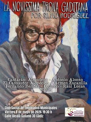 La novissima trova gaditana en el club social de empleados municipales