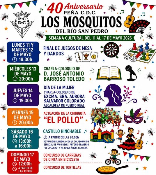Aniversario de la Peña 'Los mosquitos'