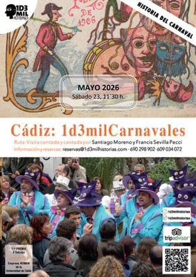 Ruta - Cádiz: 1d3milCarnavales
