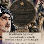 Estrella dedicada a Juan Carlos Aragón