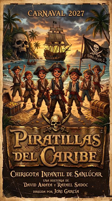 Chirigota Infantil 'Piratillas del Caribe'