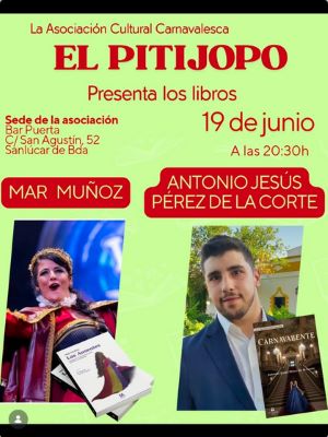 Presentación de libros en el Bar Puerta
