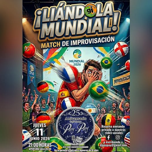 ¡Liando la Mundial! en el Pay-pay