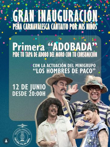 Inauguración de la peña 'Cantaito por mis niños'
