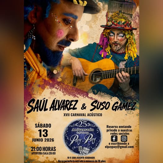 Saul y Suso en el Pay-pay