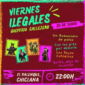 Viernes de Ilegales en el Palenque