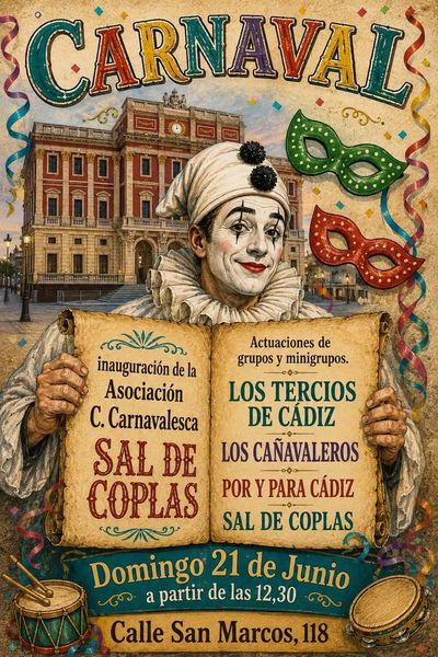 Inauguración Asociación C.C. Sal de coplas