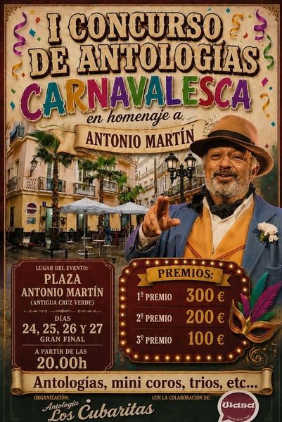 Primer Concurso de Antologías 'Antonio Martín'