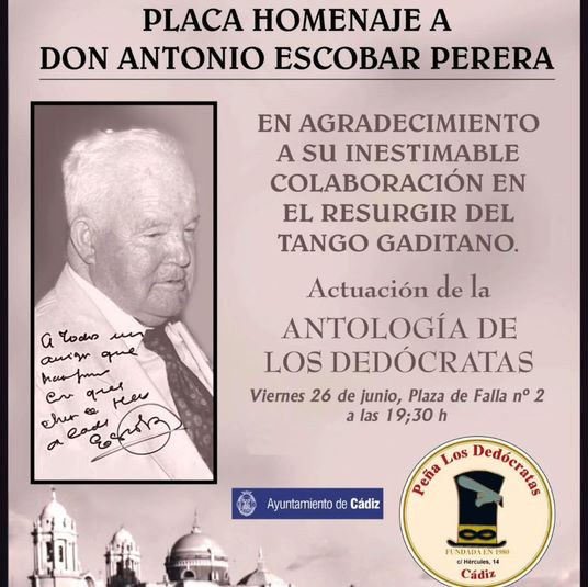 Homenaje a Antonio Escobar