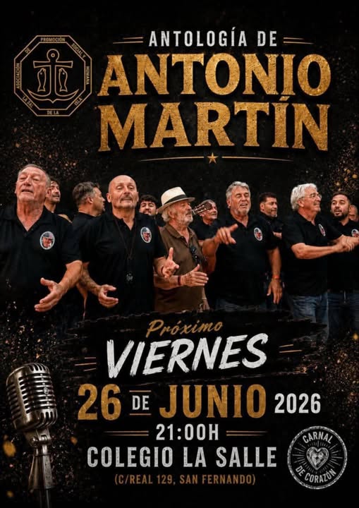 Antología de Antonio Martín en San Fernando