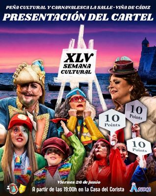 Presentación del Cartel de la Semana Cultural de la Salle-Viña
