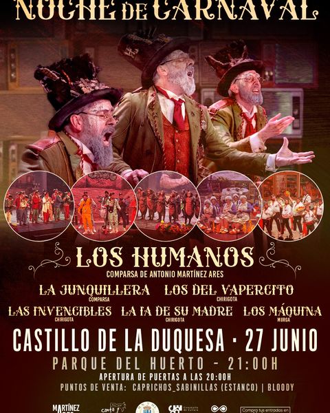 Noche de Carnaval en Sabinillas
